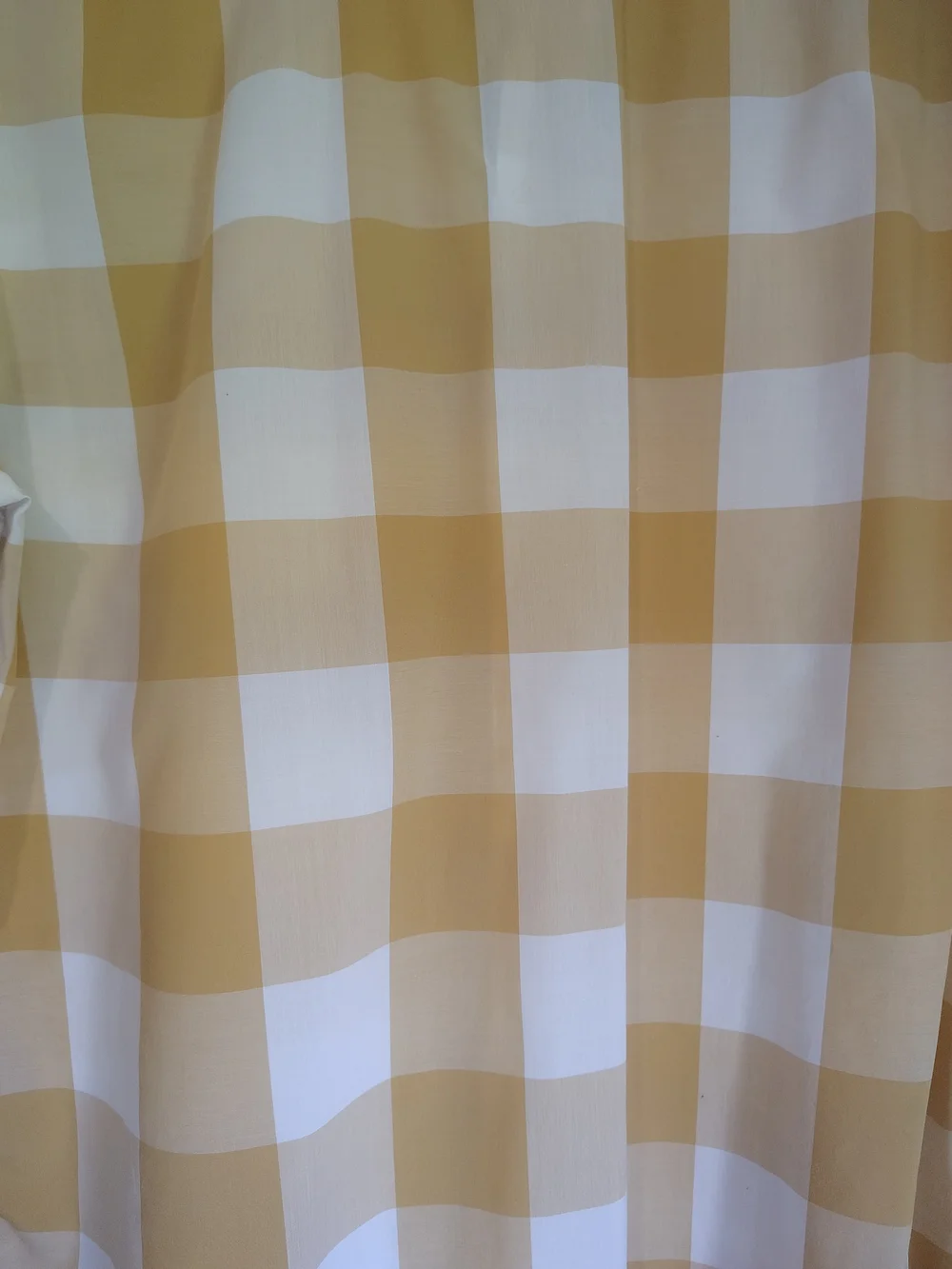 J. Crew Yellow and White Buffalo Check Dress Shirt Slim Fit